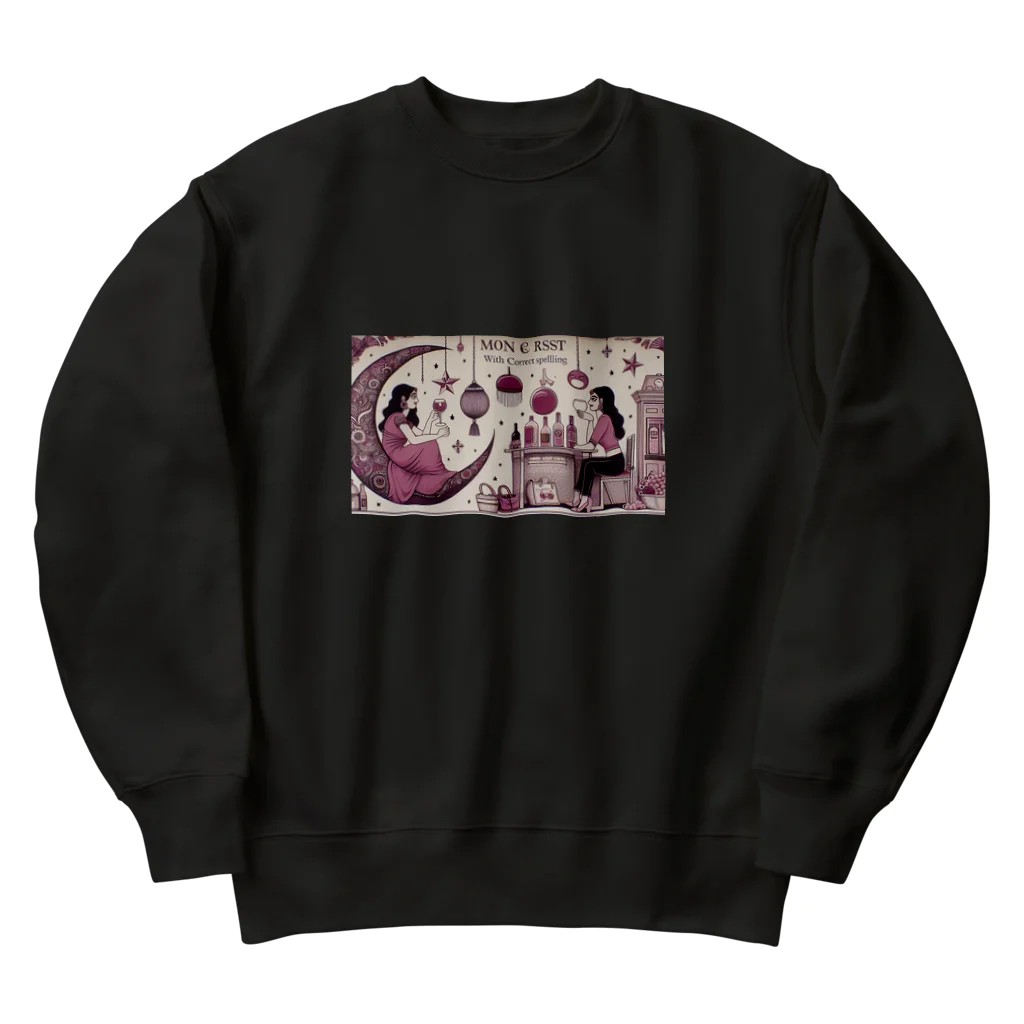 MOONY'S Wine ClosetのExotic Heavyweight Crew Neck Sweatshirt