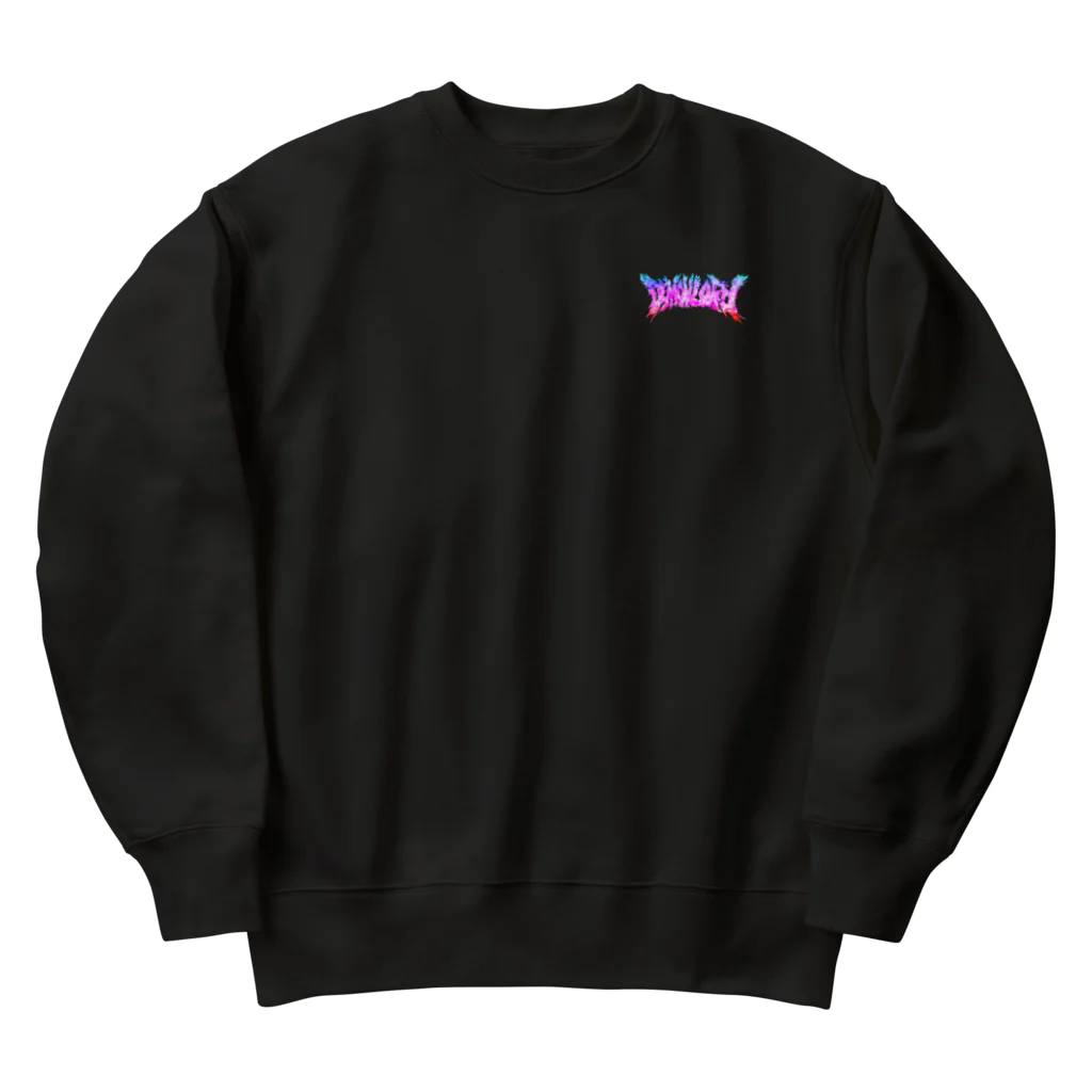 Demon Lord 9 tailsの『デーモンロード DemonLord（ﾜﾝﾎﾟｲﾝﾄ）』 Heavyweight Crew Neck Sweatshirt