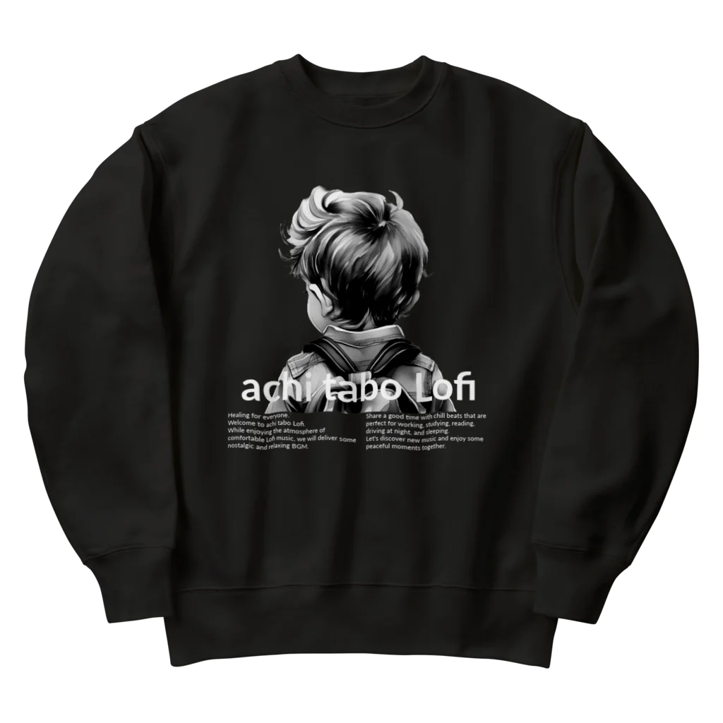 achi tabo Lofiのachi tabo Lofi Heavyweight Crew Neck Sweatshirt