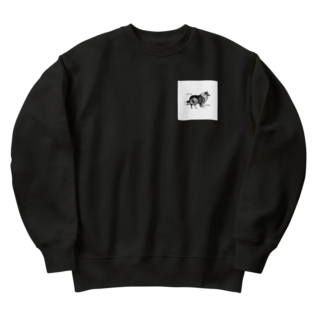 K.Vitaの犬＝安産祈願 Heavyweight Crew Neck Sweatshirt