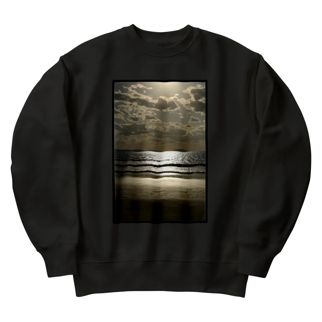 Rikutou Iura 【井浦六灯】のpeaceful ocean Heavyweight Crew Neck Sweatshirt