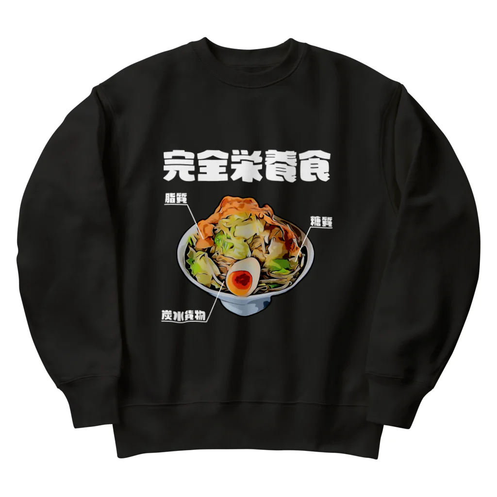 glorycompanyのラーメンは三大栄養素 Heavyweight Crew Neck Sweatshirt