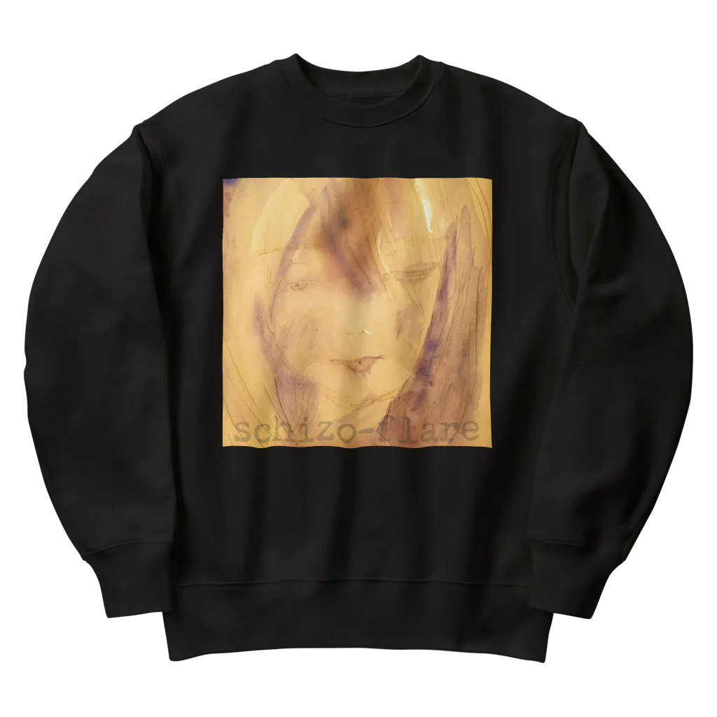 すずかのスズリ♪のスキゾフレア Heavyweight Crew Neck Sweatshirt