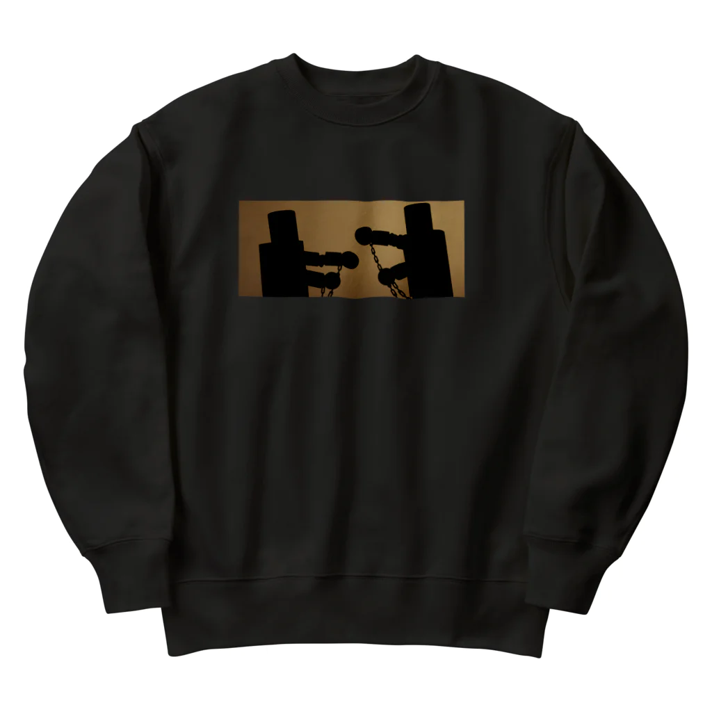 stereovisionの木人 Heavyweight Crew Neck Sweatshirt