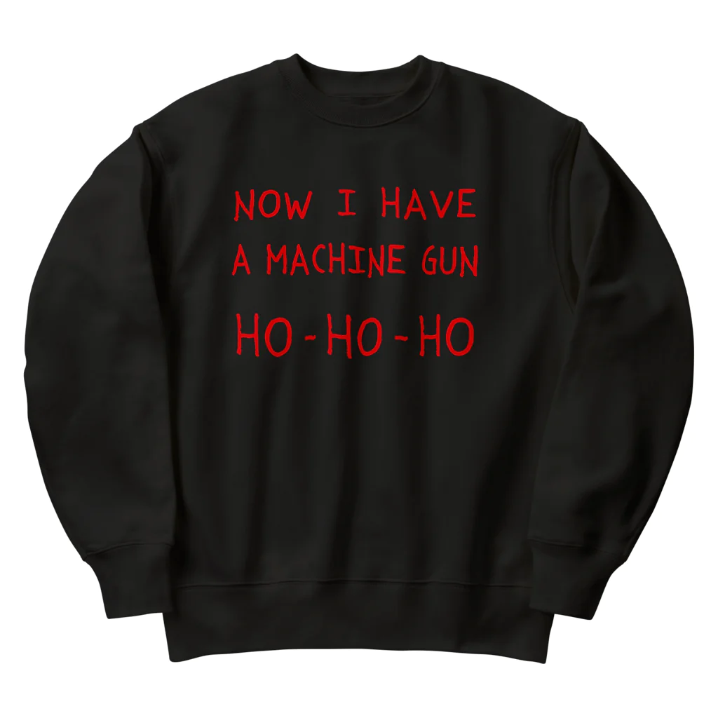 stereovisionのマシンガンは頂戴した HO-HO-HO Heavyweight Crew Neck Sweatshirt