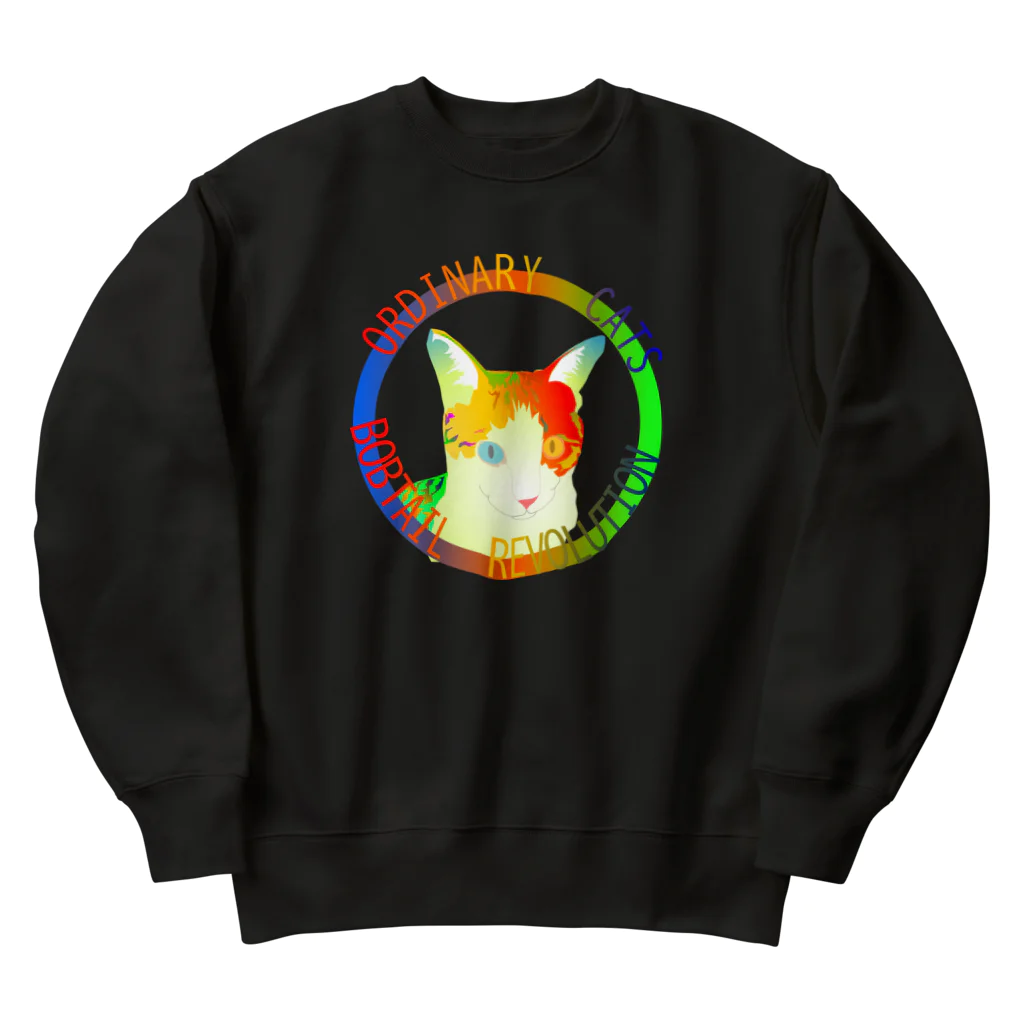 『NG （Niche・Gate）』ニッチゲート-- IN SUZURIのOrdinary Cats01h.t.(夏) Heavyweight Crew Neck Sweatshirt