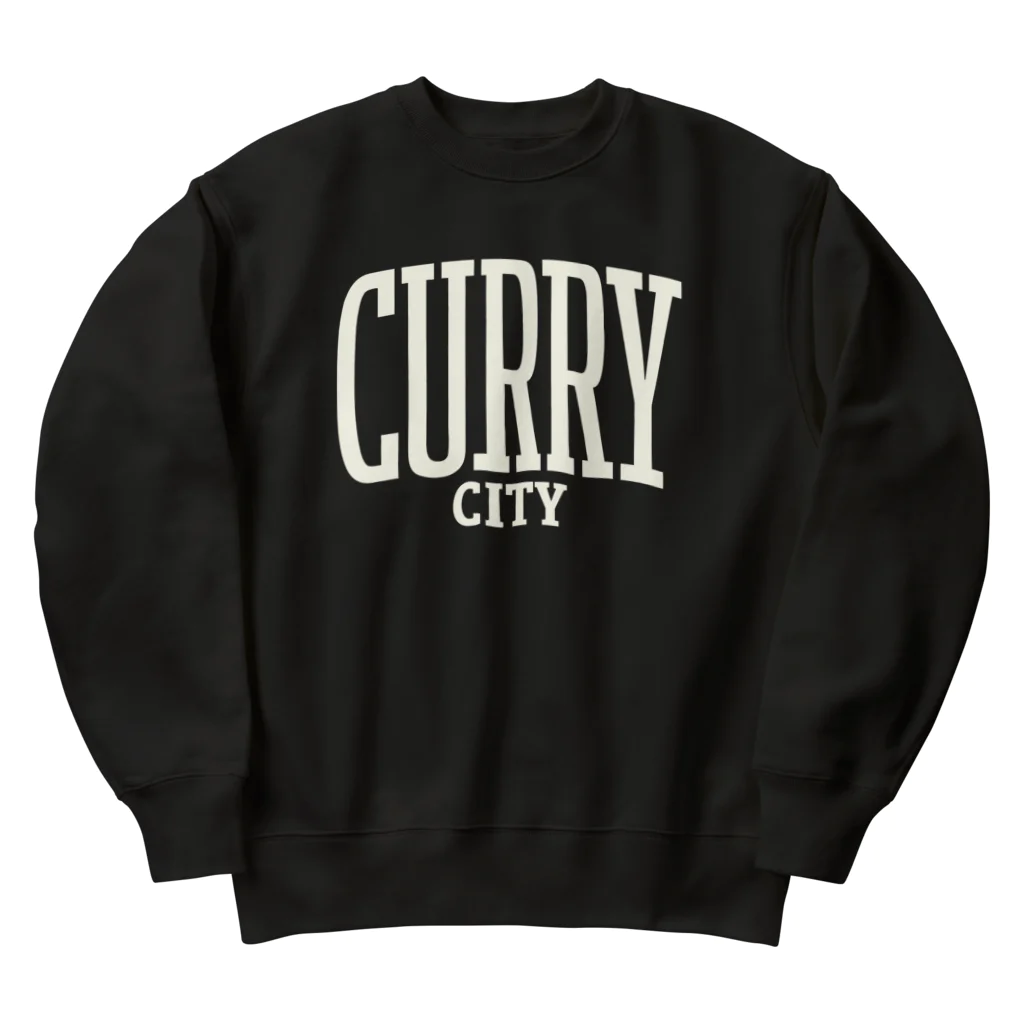 LONESOME TYPE ススの🍛CURRY CITY （KINARI） Heavyweight Crew Neck Sweatshirt