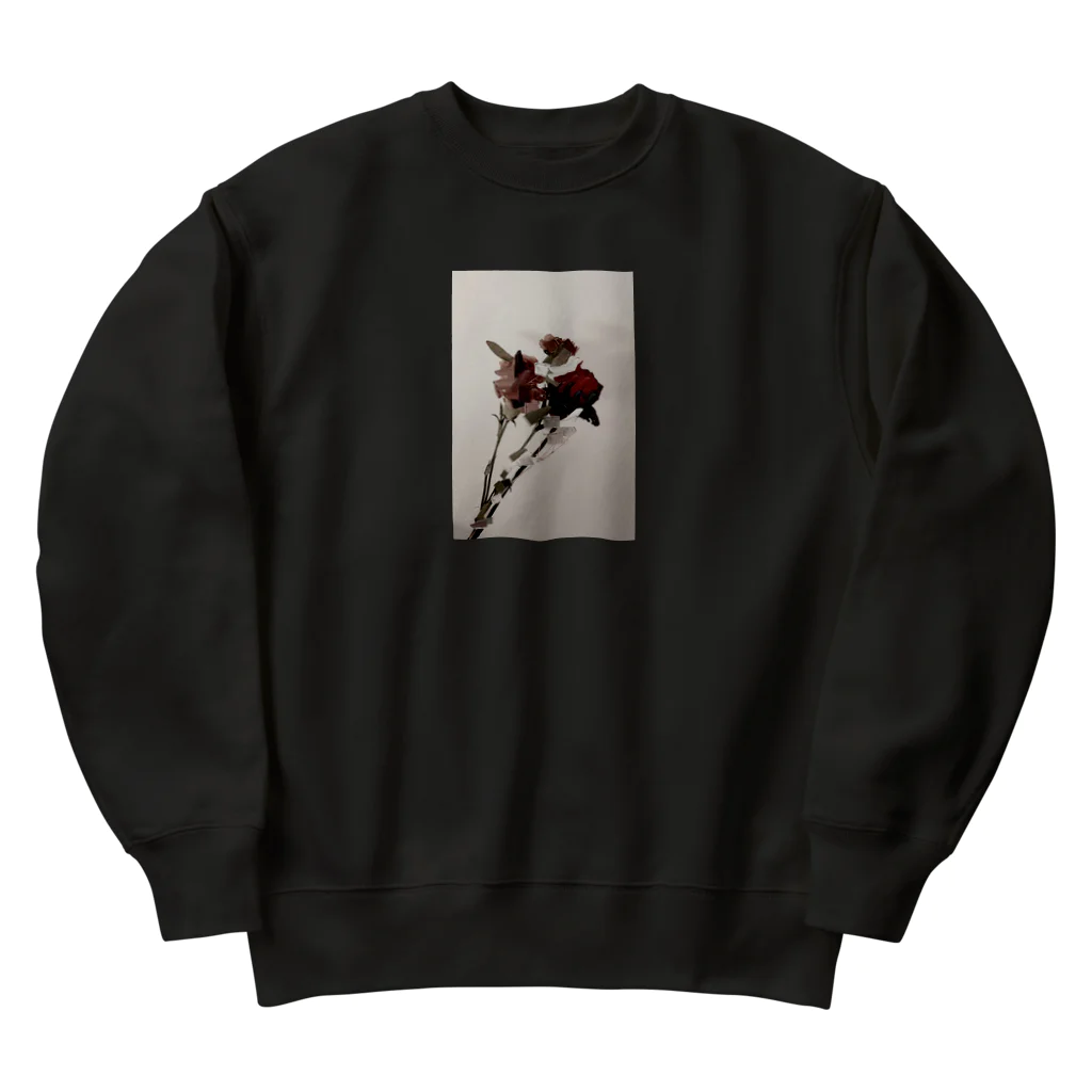 rilybiiのドライフラワー Heavyweight Crew Neck Sweatshirt