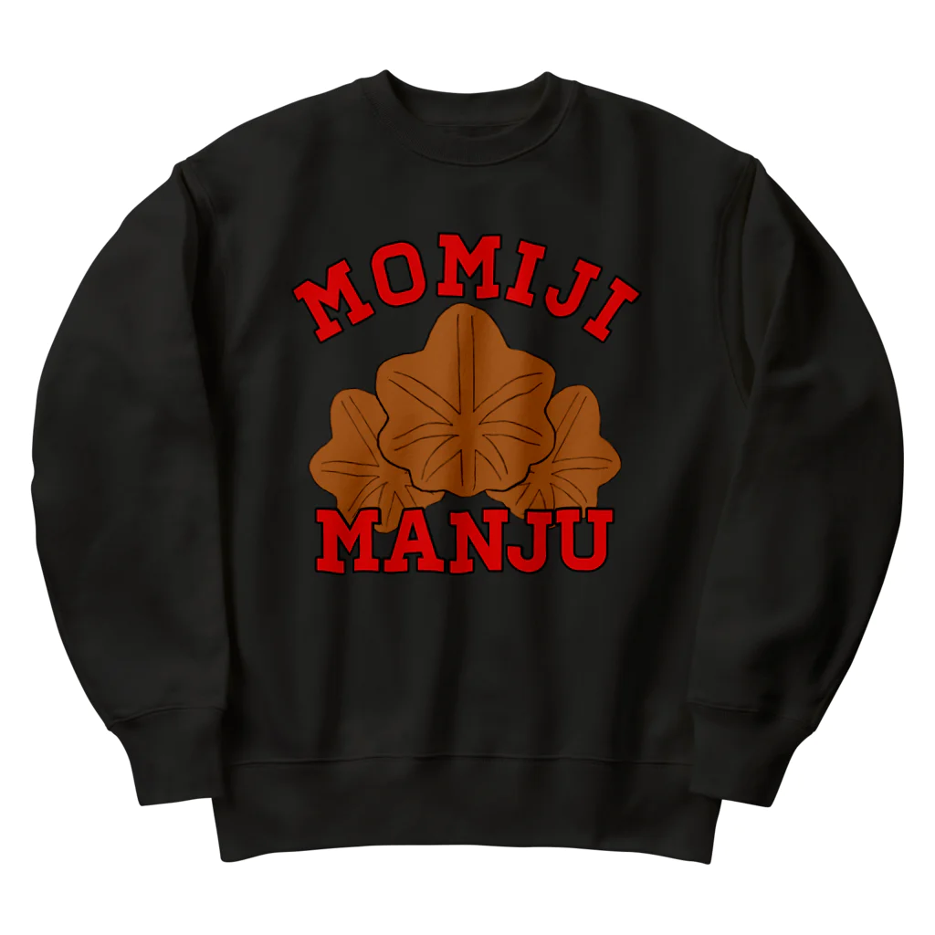 ヘンテコデザイン専門店　SYUNLABOのMOMIJI MANJU Heavyweight Crew Neck Sweatshirt