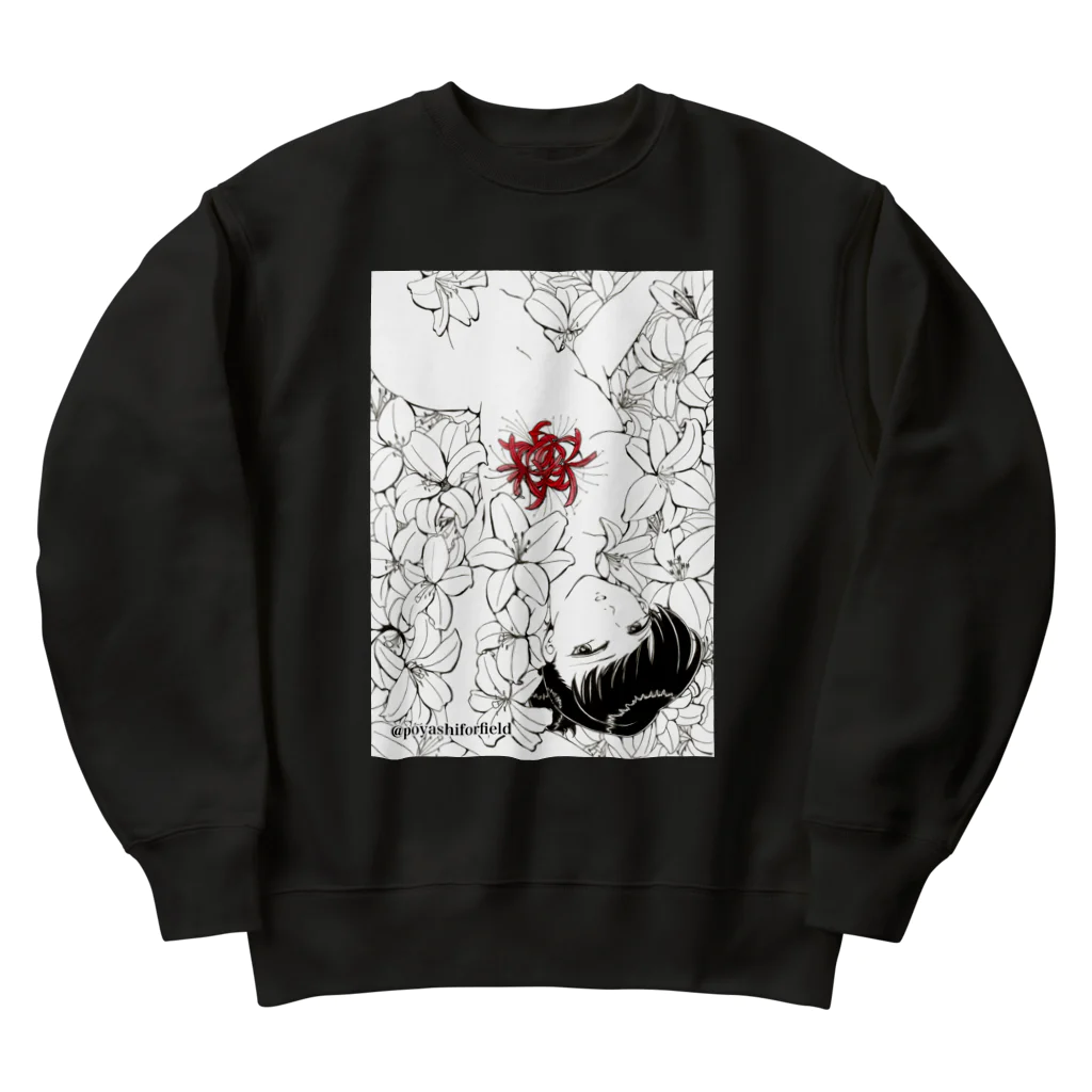 こやしファクトリーの花園（全体） Heavyweight Crew Neck Sweatshirt