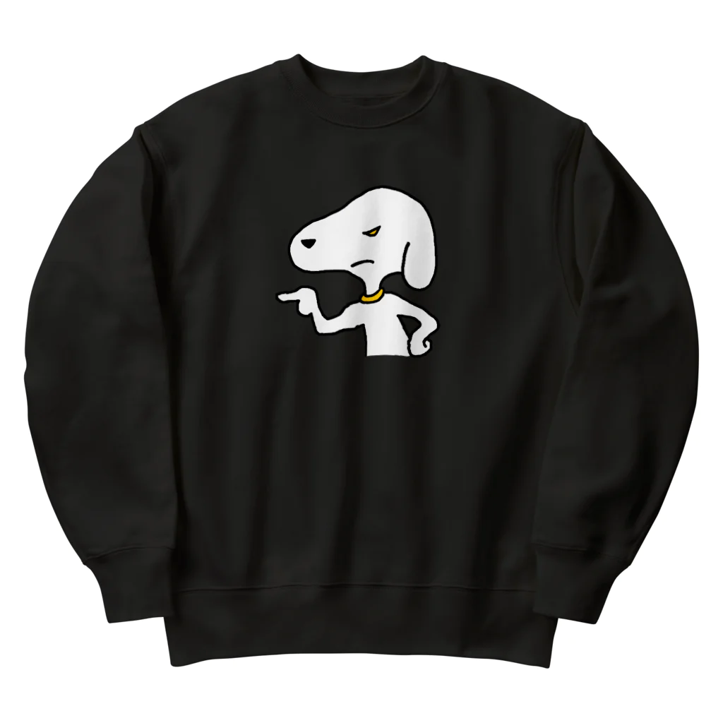 ﾍﾞﾀのわるいイヌ Heavyweight Crew Neck Sweatshirt