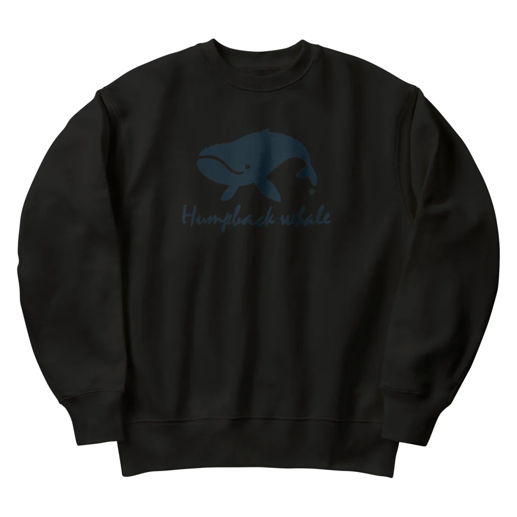 Atelier Pomme verte のHumpback whale22 Heavyweight Crew Neck Sweatshirt