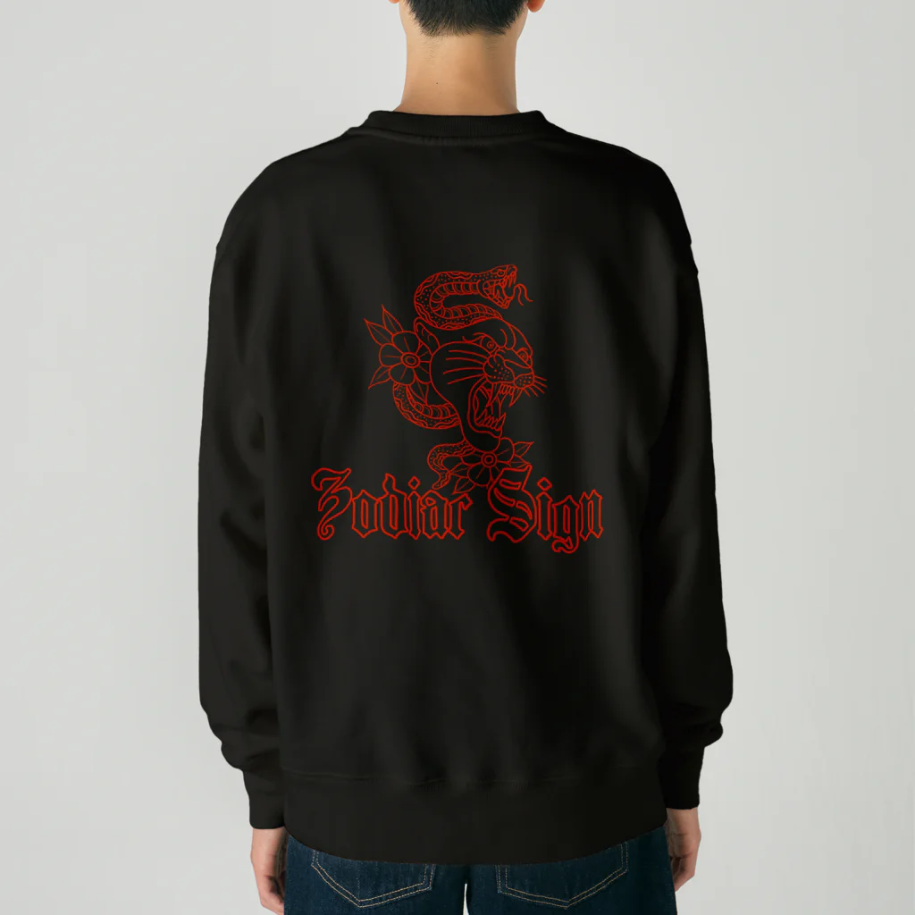 zodiac signの寅さん Heavyweight Crew Neck Sweatshirt