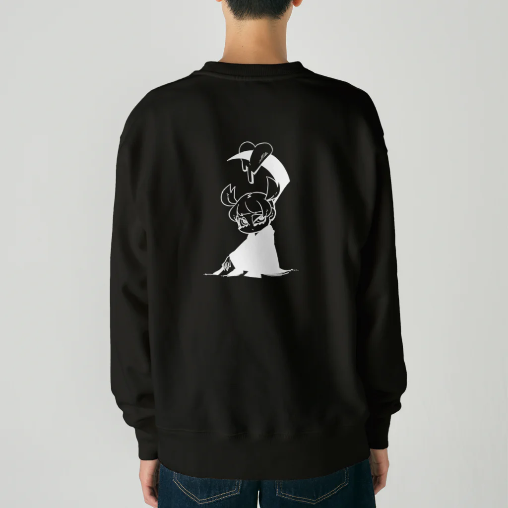 MYOUCHIKIRINのジャンクリーパー 濃色 Heavyweight Crew Neck Sweatshirt