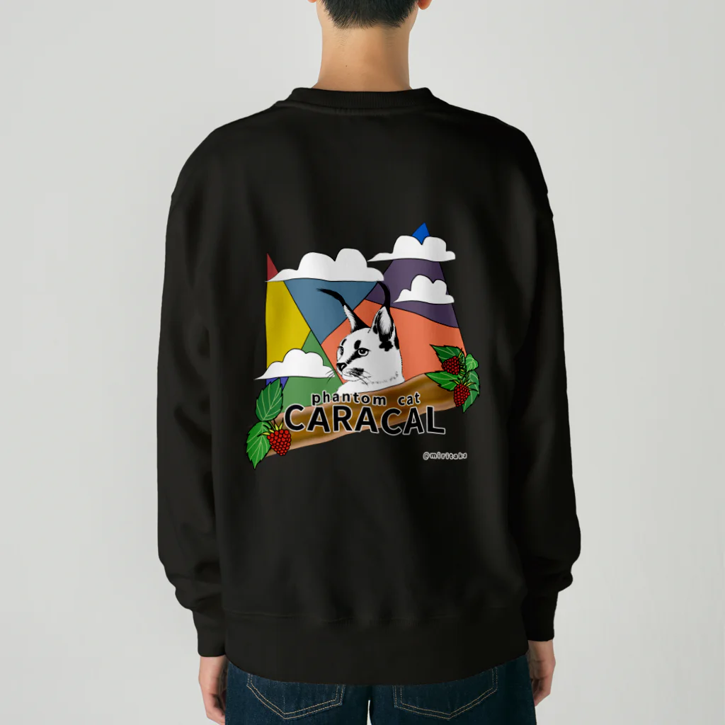 miritakaの時間の幻の猫 Heavyweight Crew Neck Sweatshirt