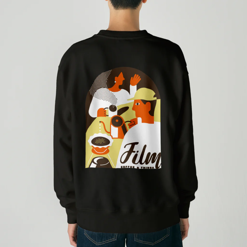 filmcoffeeandthingsのFilm Coffee&Things オリジナルグッズ Heavyweight Crew Neck Sweatshirt