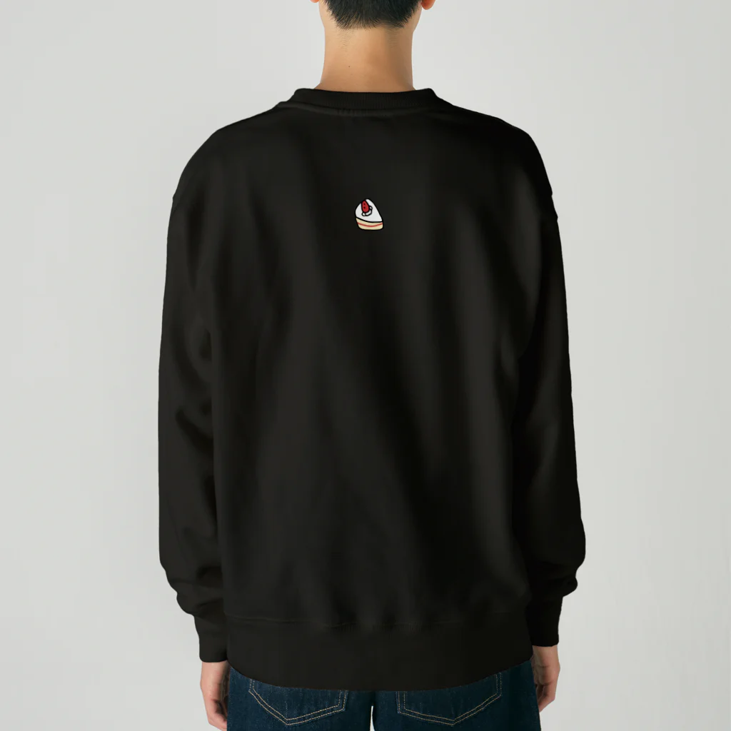 Hinanochin.shopのa pomeranian / shortcake Heavyweight Crew Neck Sweatshirt