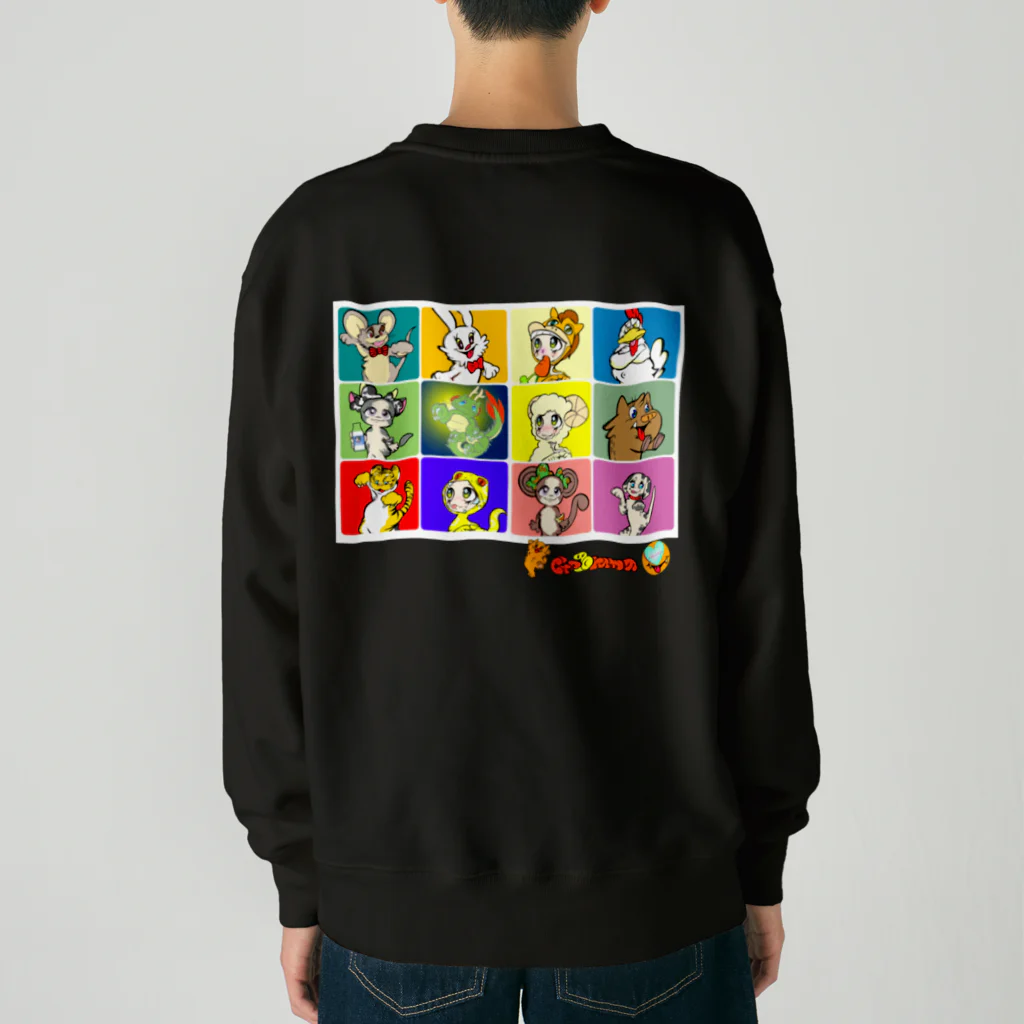 ちゃとらま　CHA10ramaのUTTII☆ROOSTER Heavyweight Crew Neck Sweatshirt