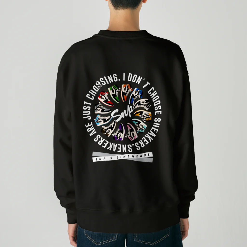 王子のアパレル SnprinceのSnp×9ine SneakersCircle Heavyweight Crew Neck Sweatshirt