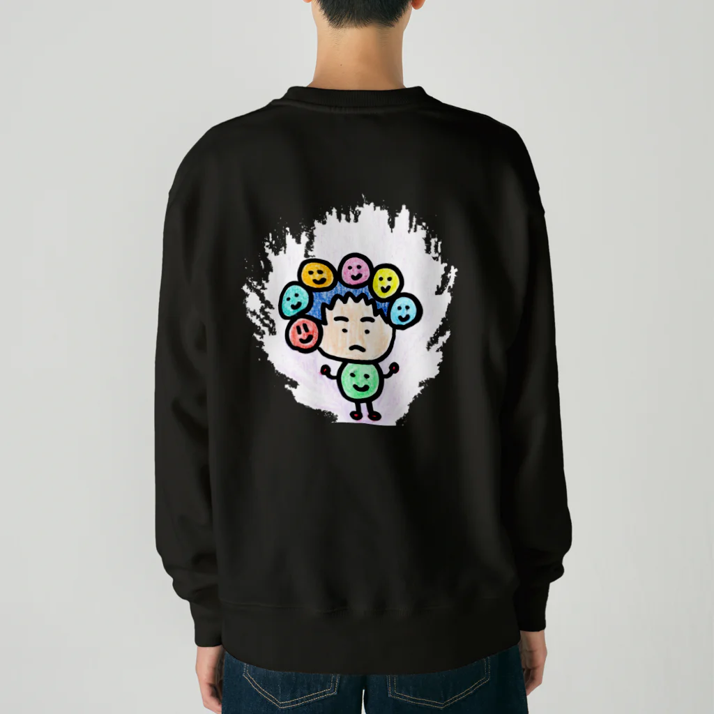 tmy_fのまるくん Heavyweight Crew Neck Sweatshirt