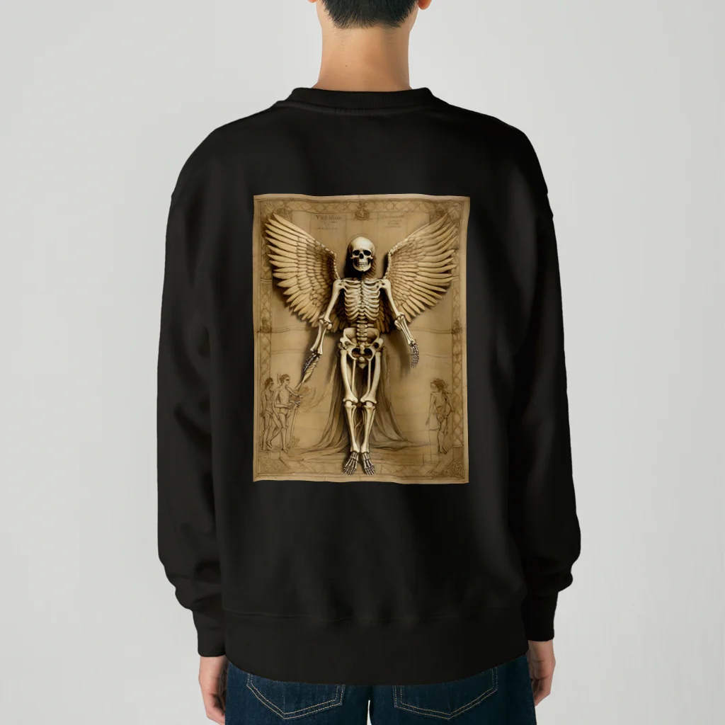 cyakoのSkullmania　天使の標本 Heavyweight Crew Neck Sweatshirt