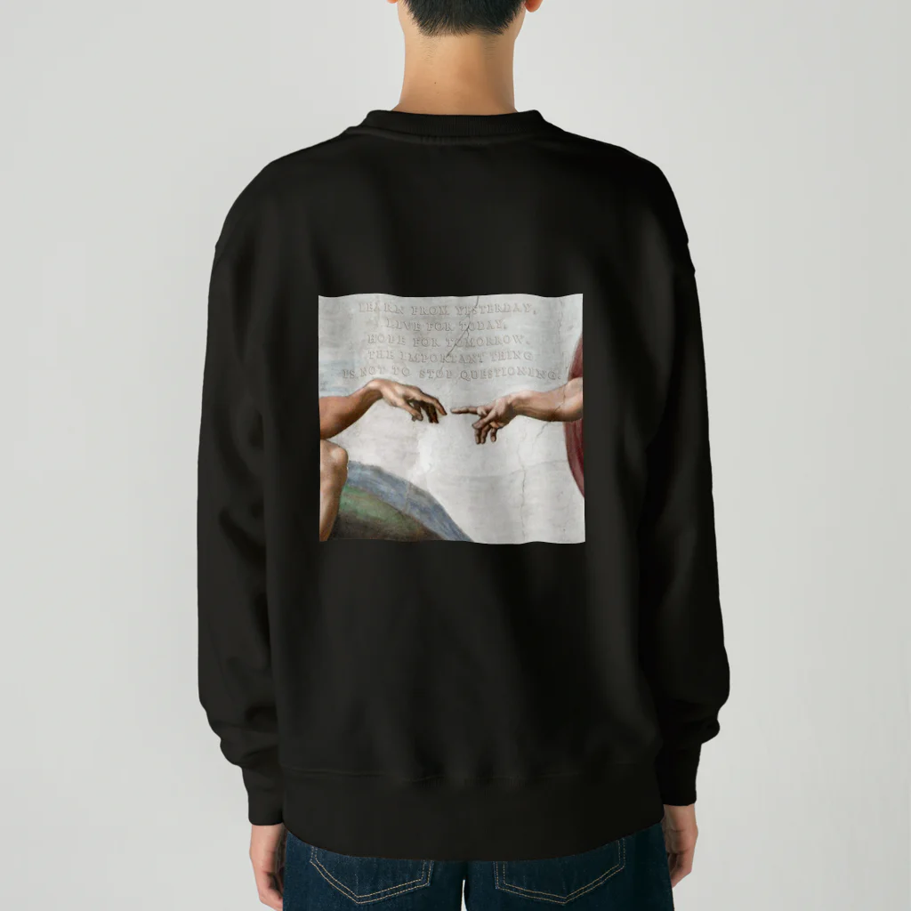 ChioChioのCreation  Heavyweight Crew Neck Sweatshirt