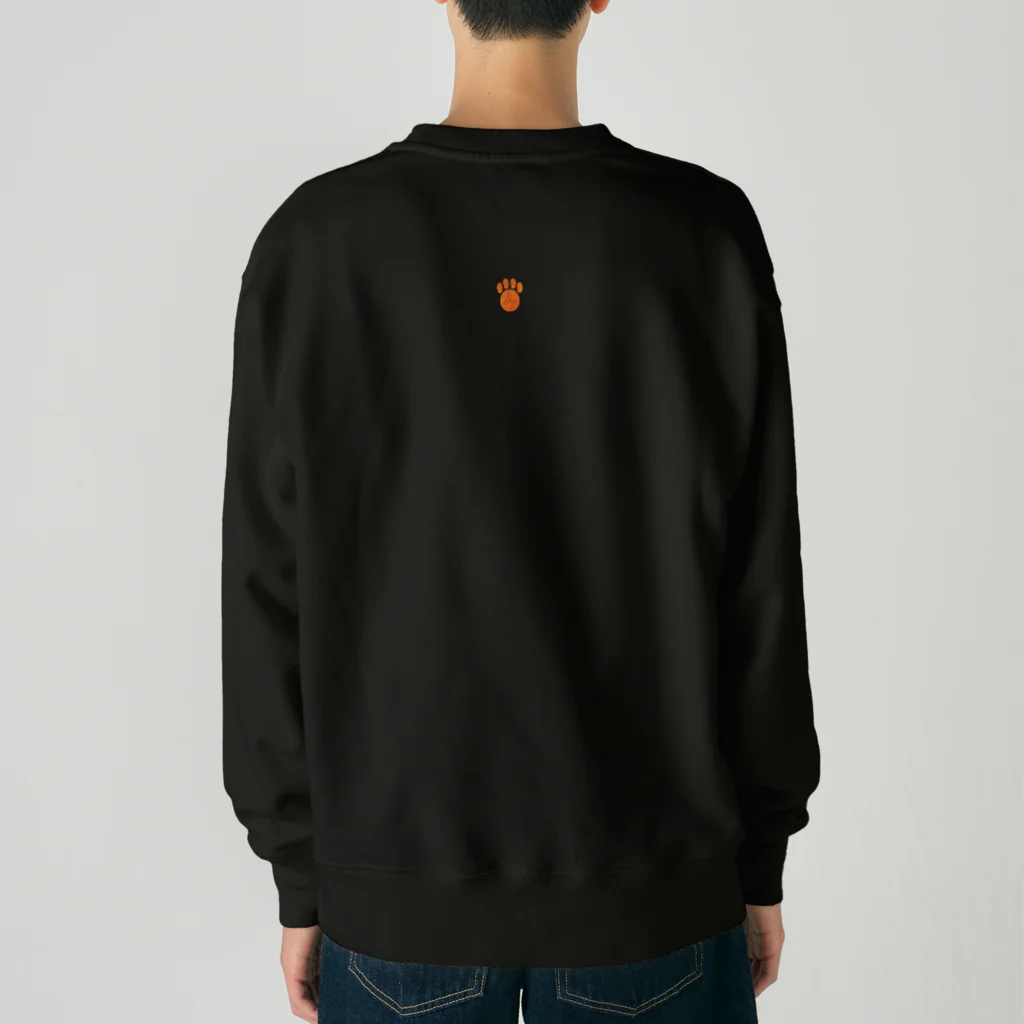 竹条いちいのツキノワ camel Heavyweight Crew Neck Sweatshirt