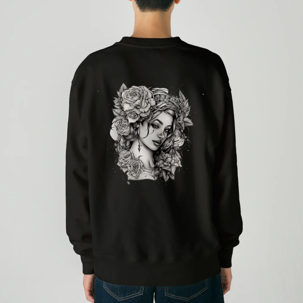 エスティーの美しい女性 Heavyweight Crew Neck Sweatshirt