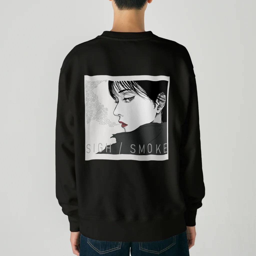 PUPPET FACEのPORTRAIT_04 Heavyweight Crew Neck Sweatshirt