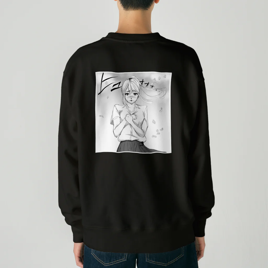 Airimpact.【コミックアートウェア専門店】の【コミックアートウェア】柚花の告白 Heavyweight Crew Neck Sweatshirt