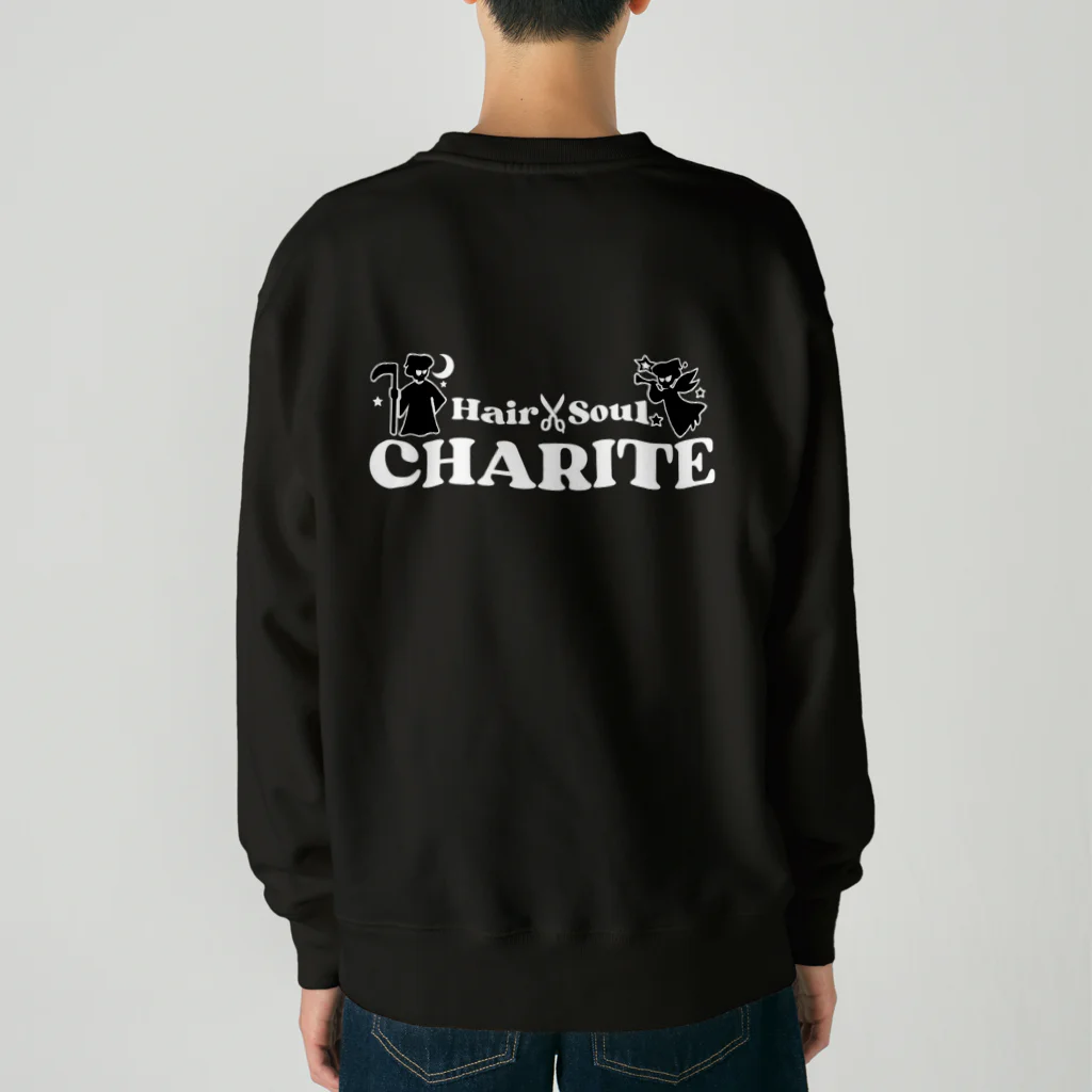 Chariteのシャーリット　天使と死神シリーズ2 Heavyweight Crew Neck Sweatshirt