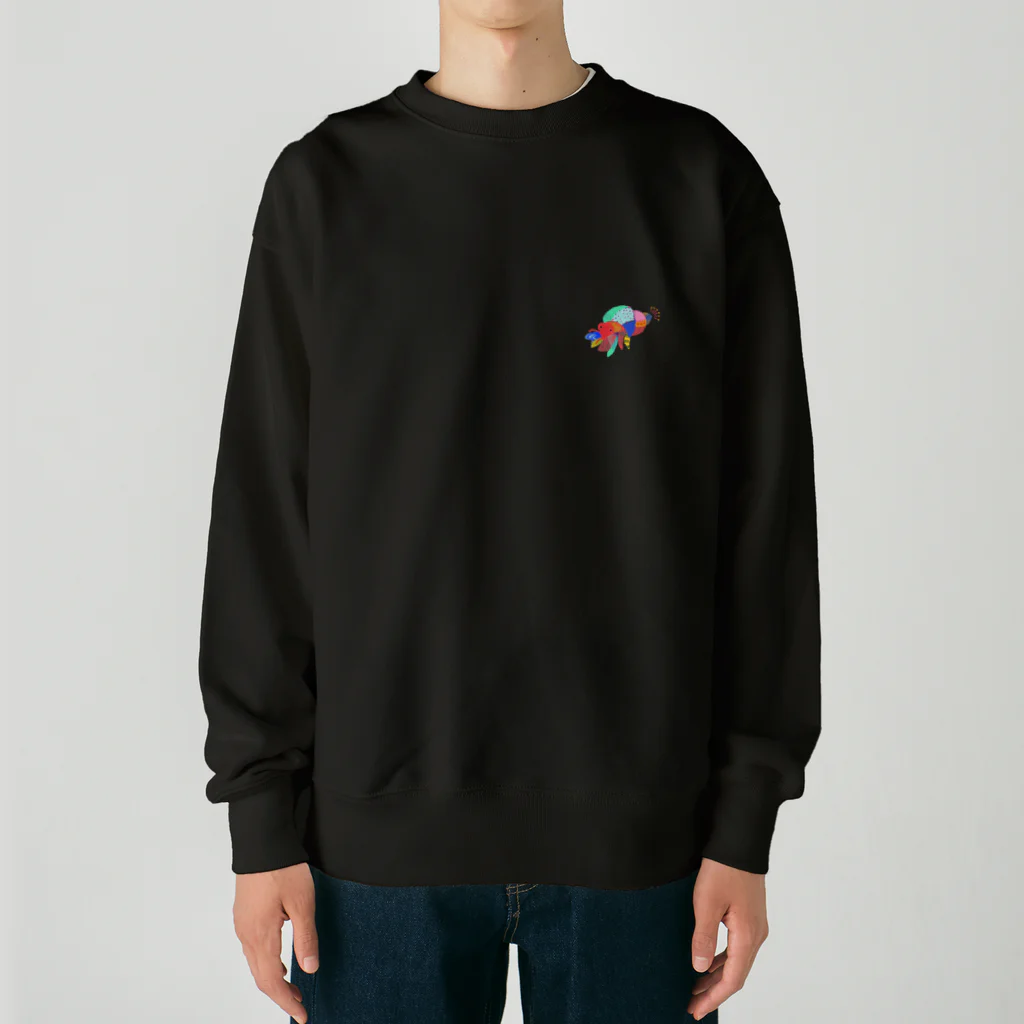 しゃきしゃきのさりがに Heavyweight Crew Neck Sweatshirt