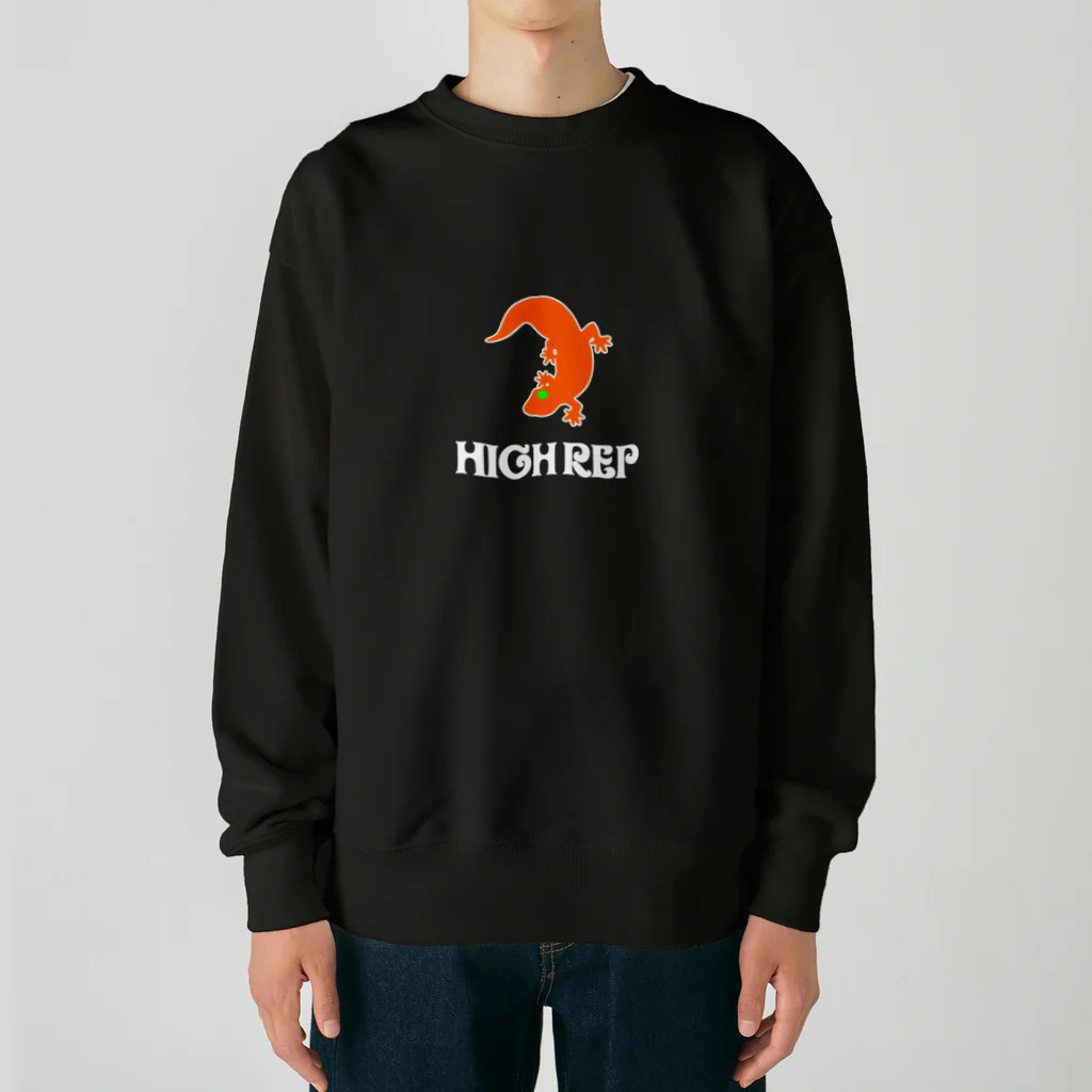 にるず🍊High REP🍊のチャラ男タンジェリン Heavyweight Crew Neck Sweatshirt