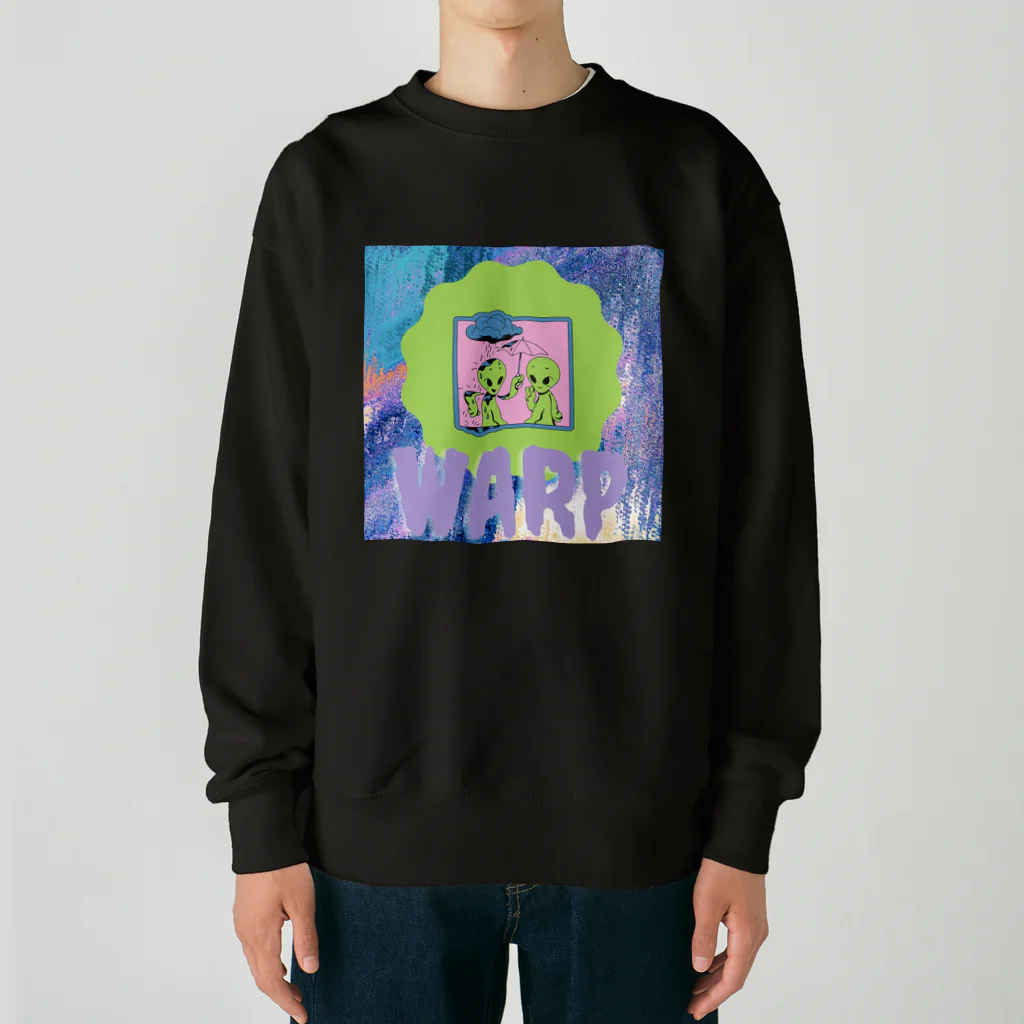 蒼のイノチミジカシコイセヨ・ウチュウジン Heavyweight Crew Neck Sweatshirt