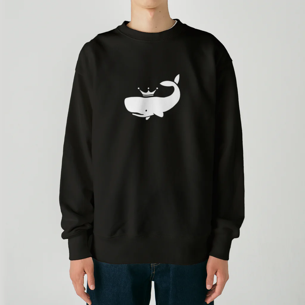 シロクジラのお店のシロクジラ Heavyweight Crew Neck Sweatshirt
