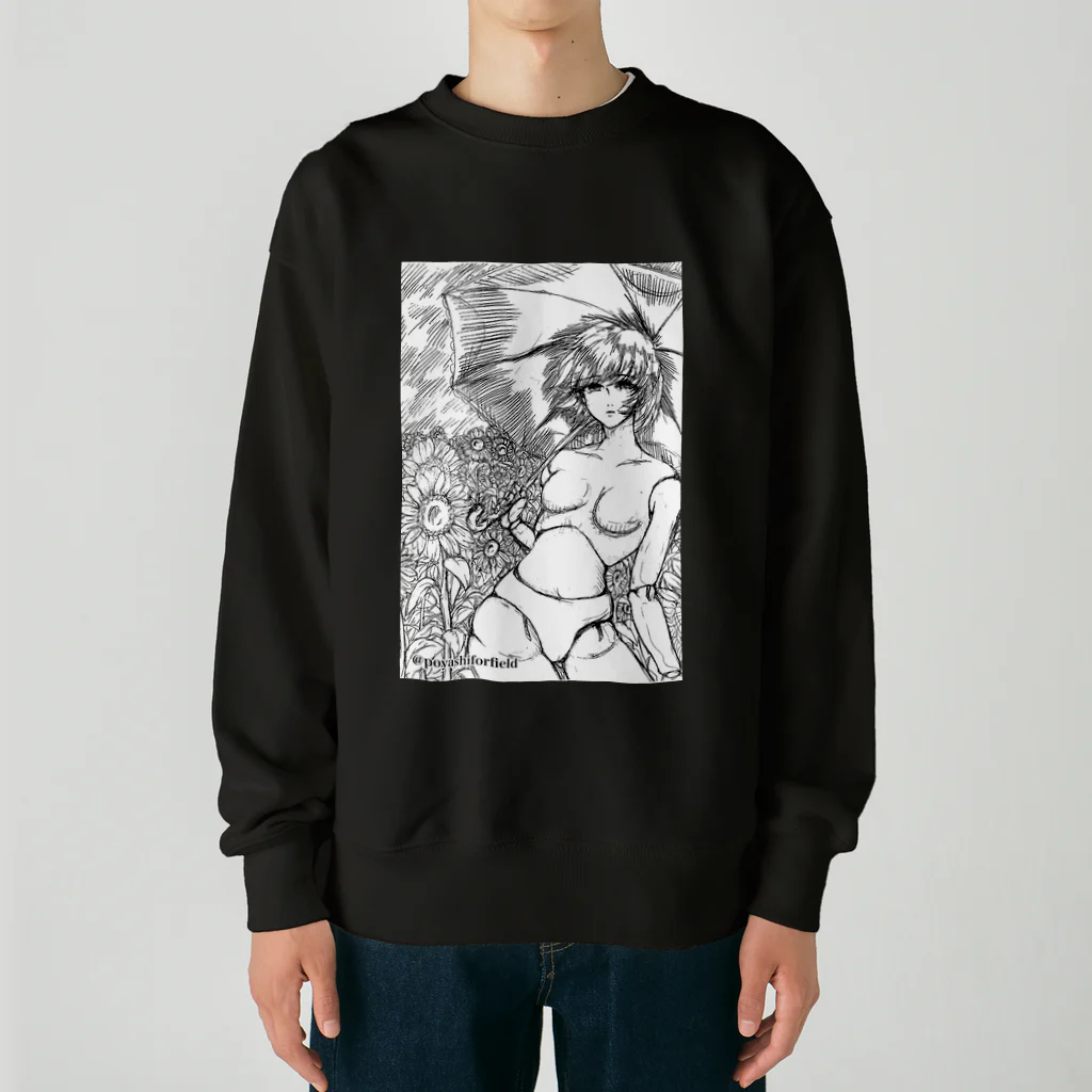 こやしファクトリーの郷愁 Heavyweight Crew Neck Sweatshirt