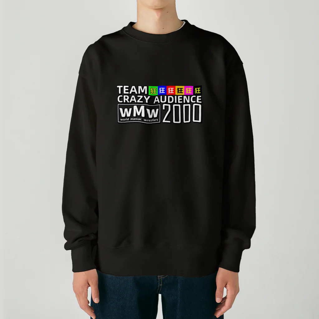 マスクド・ニシオカの2000人達成記念グッズ Heavyweight Crew Neck Sweatshirt