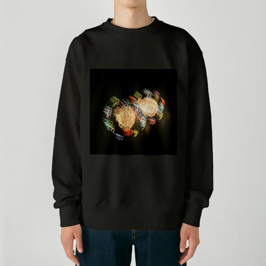 nokkccaの手ブレ花火大会 その3 Heavyweight Crew Neck Sweatshirt