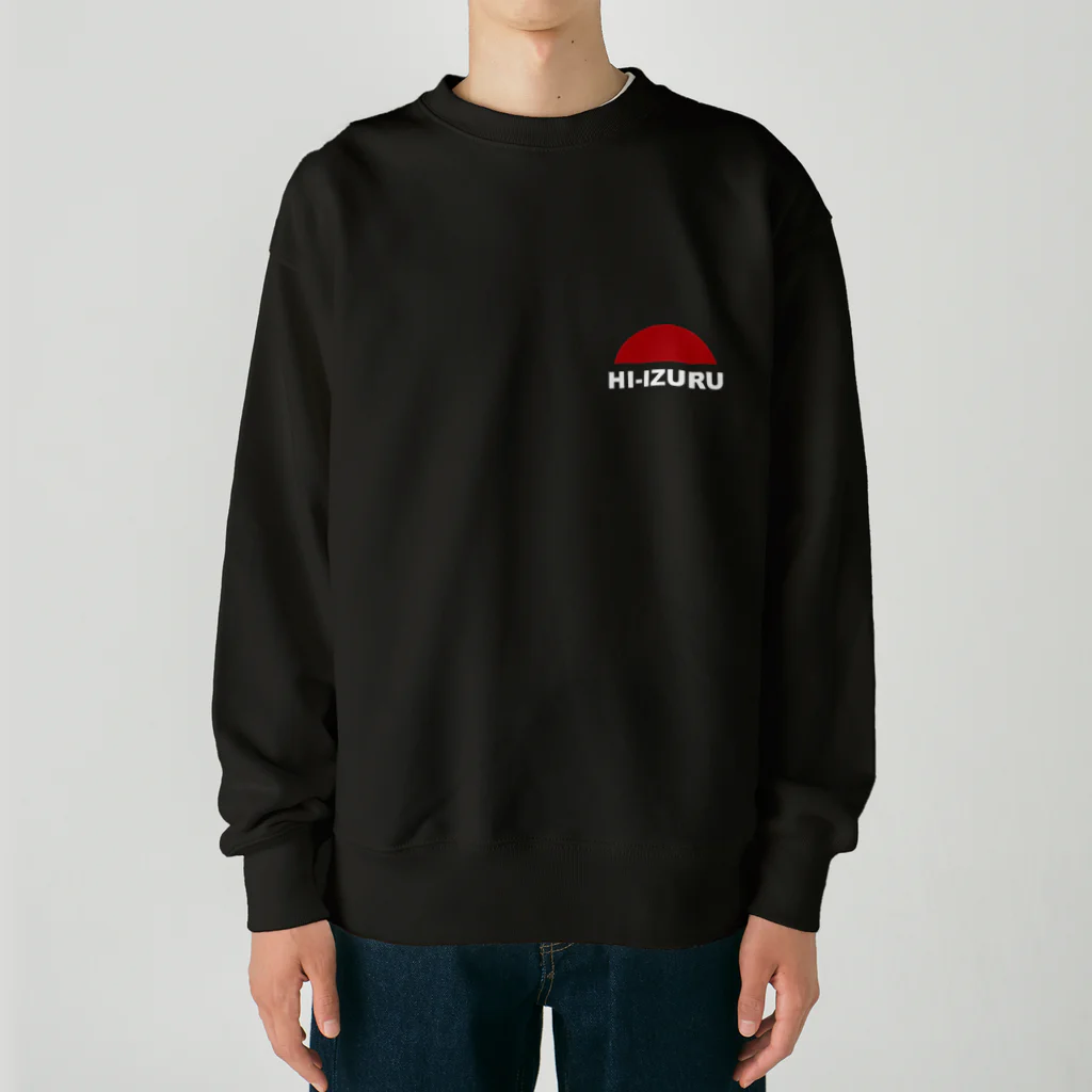 HI-IZURUのヘビーウェイトスウェット　simpleline002 Heavyweight Crew Neck Sweatshirt