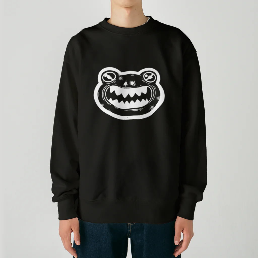 Fontaのサイコカエル Heavyweight Crew Neck Sweatshirt