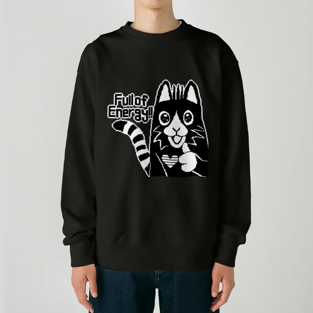 Cheap_KAWAIIの元気満タン!キャット Heavyweight Crew Neck Sweatshirt