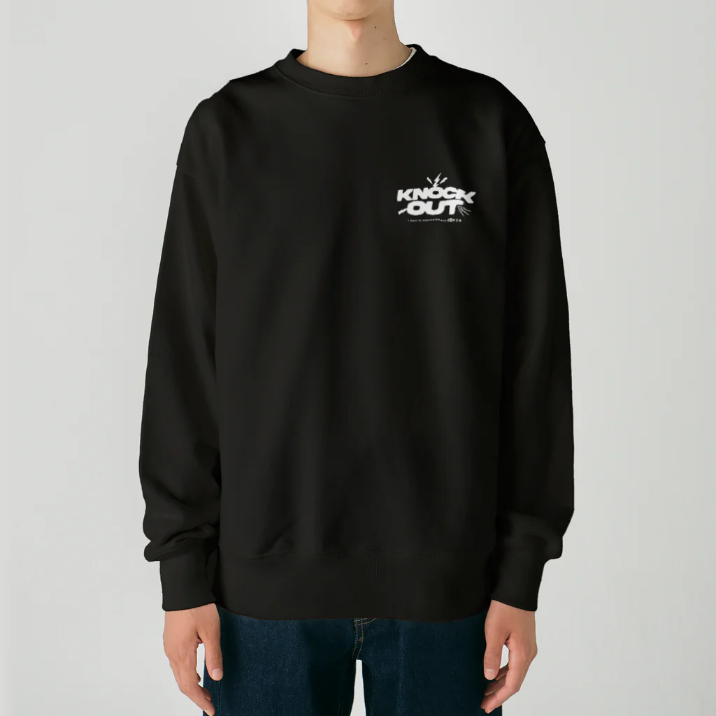 KNOCKOUTJROCKのKNOCK OUT NEW LOGO Heavyweight Crew Neck Sweatshirt