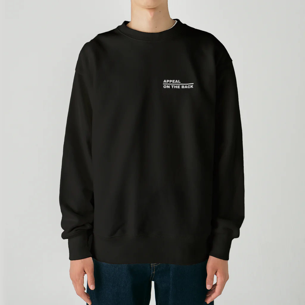 背中でアピールしてるのZENSOKU 喘息 Heavyweight Crew Neck Sweatshirt