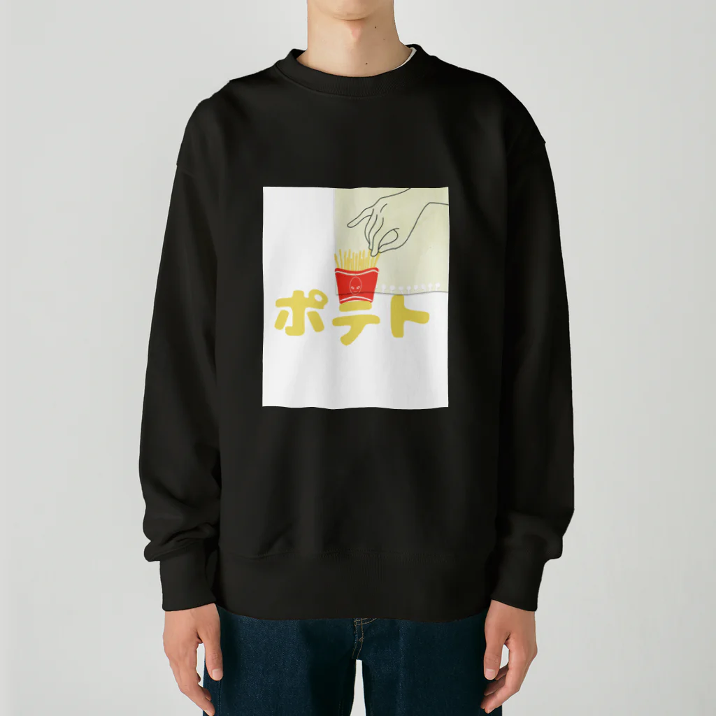 ブーブスエイリアンのポテト Heavyweight Crew Neck Sweatshirt