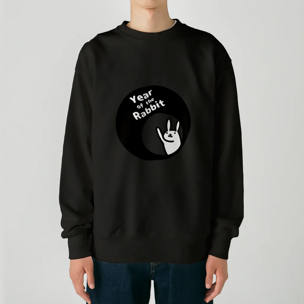 ミケタマのYear_of_the_Rabbit Heavyweight Crew Neck Sweatshirt