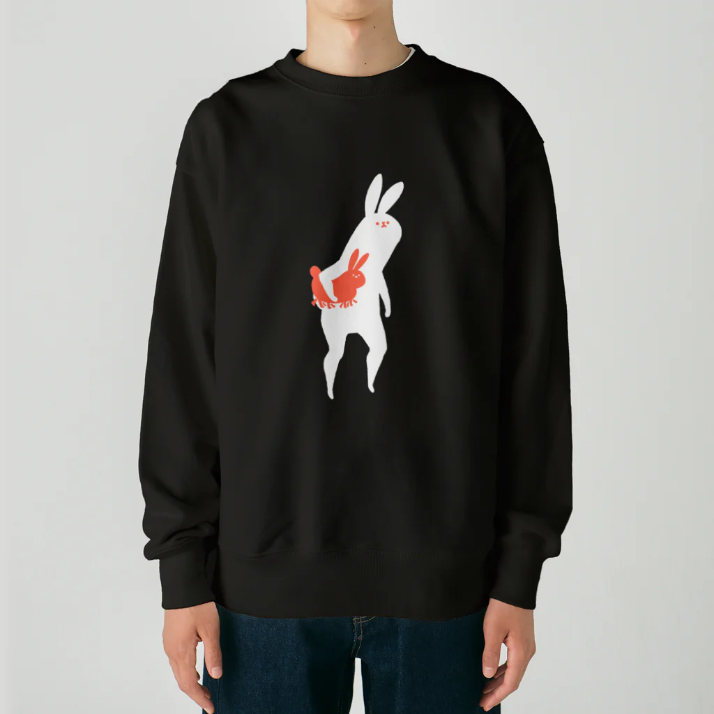 タドリのうさぎの運搬 Heavyweight Crew Neck Sweatshirt