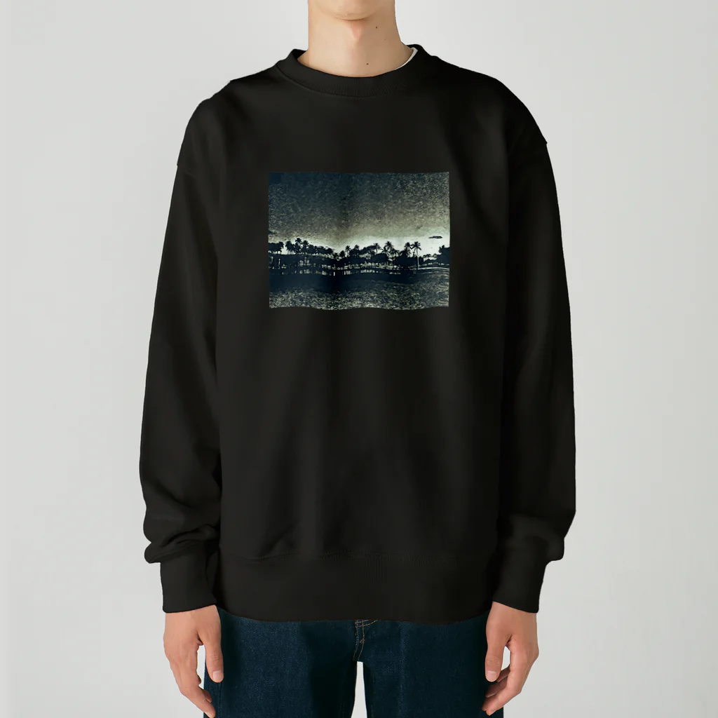 わらしゃんどの南国 Heavyweight Crew Neck Sweatshirt