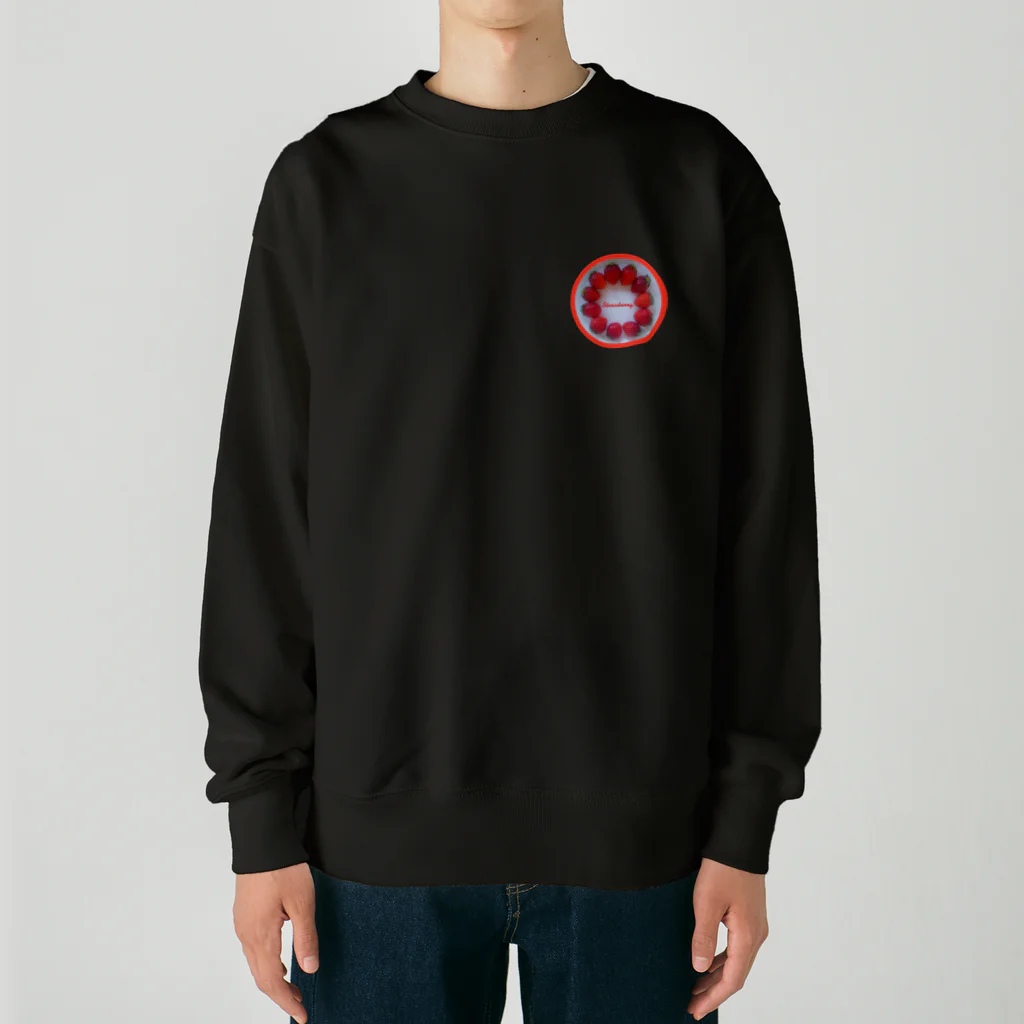 ハルノコのいちごのリース Heavyweight Crew Neck Sweatshirt