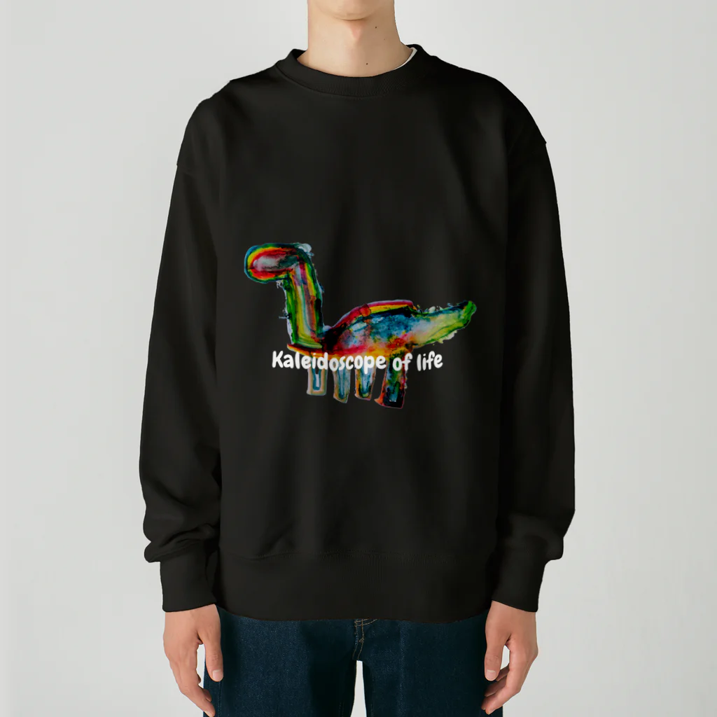 spino0017の万華鏡のような恐竜 Heavyweight Crew Neck Sweatshirt