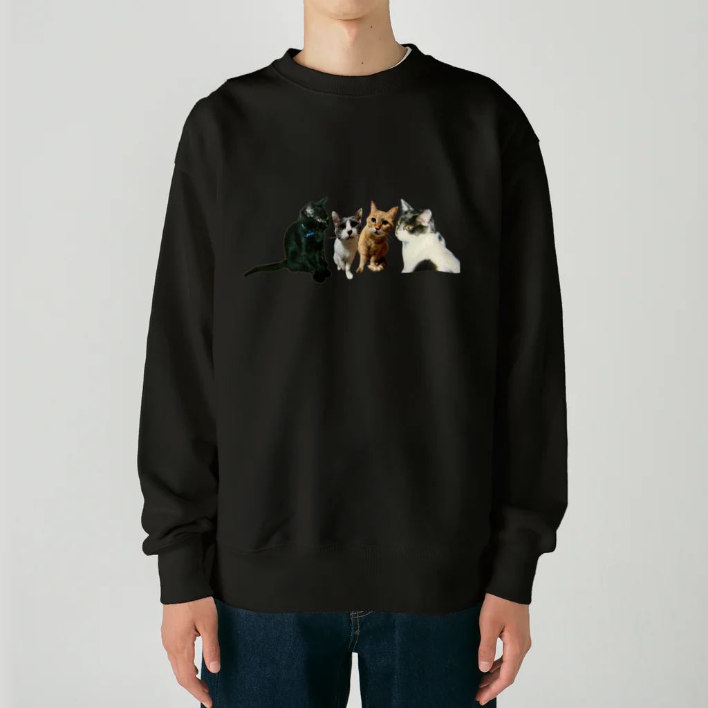 リリと雫のMy Boy's & My Girl's Heavyweight Crew Neck Sweatshirt